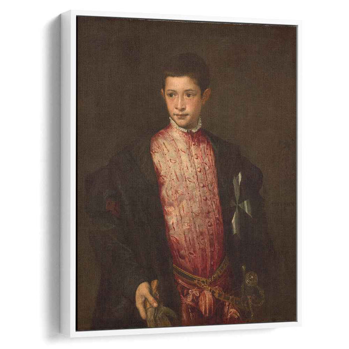 Portrait of Ranuccio Farnese (1542) by Titian