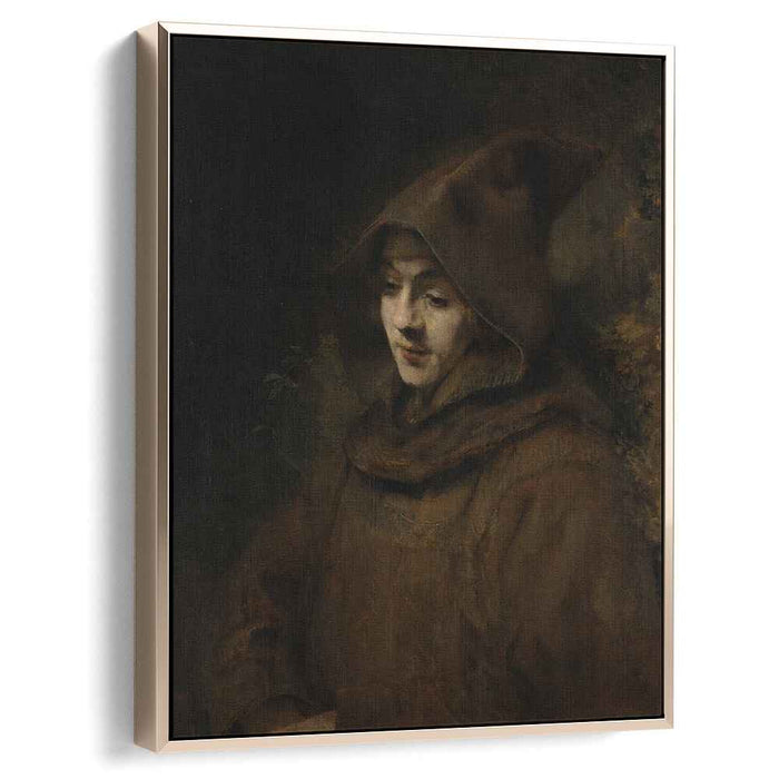 Titus van Rijn in a Monk`s Habit (1660) by Rembrandt