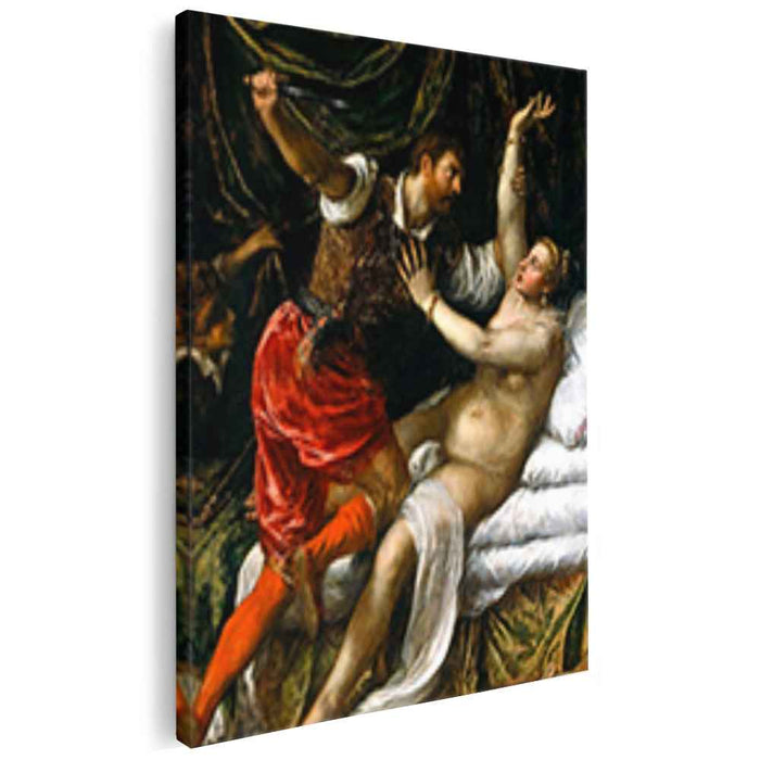 Tarquin and Lucretia (1576) by Titian