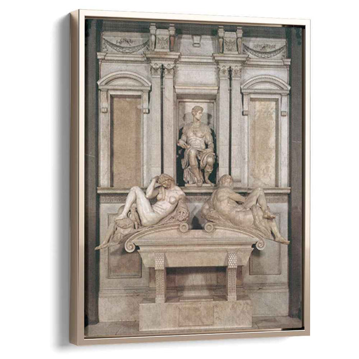 Tomb of Giuliano de Medici (1533) by Michelangelo