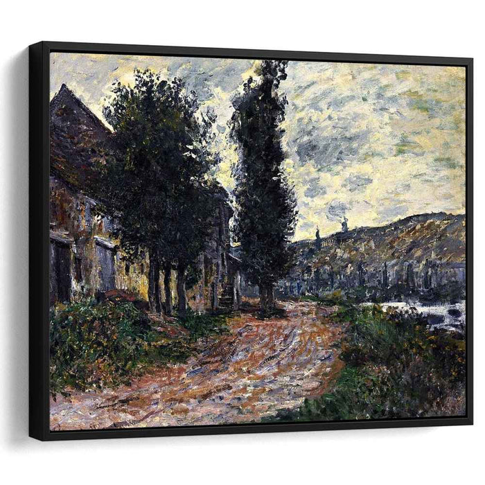 Tow Path at Lavacourt (1878) by Claude Monet