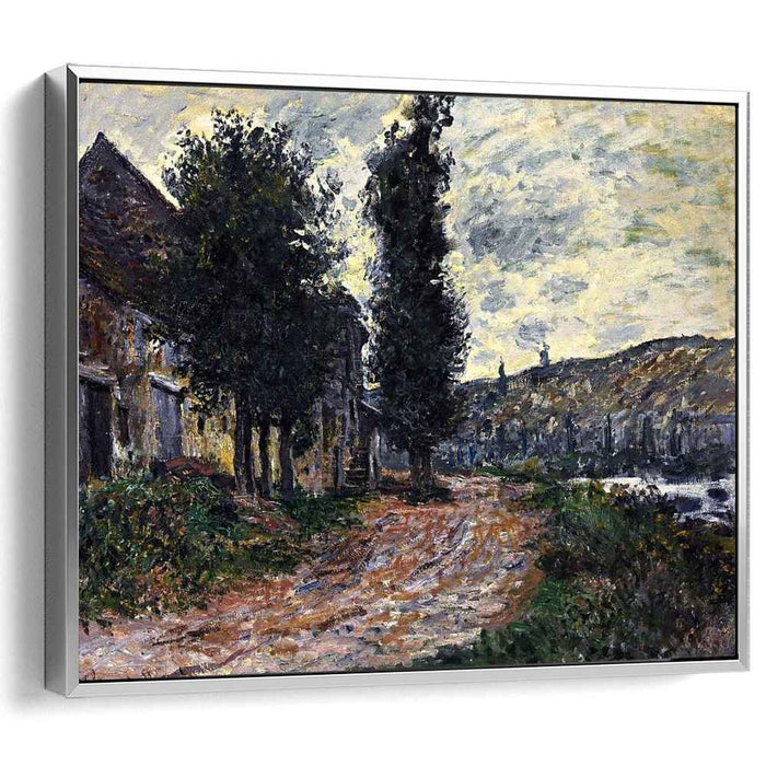 Tow Path at Lavacourt (1878) by Claude Monet