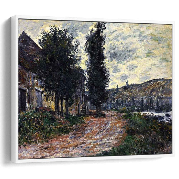 Tow Path at Lavacourt (1878) by Claude Monet