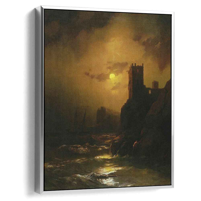 Tower. Shipwreck (1847) by Ivan Aivazovsky