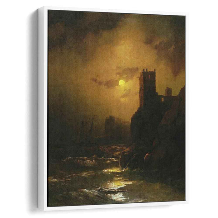 Tower. Shipwreck (1847) by Ivan Aivazovsky