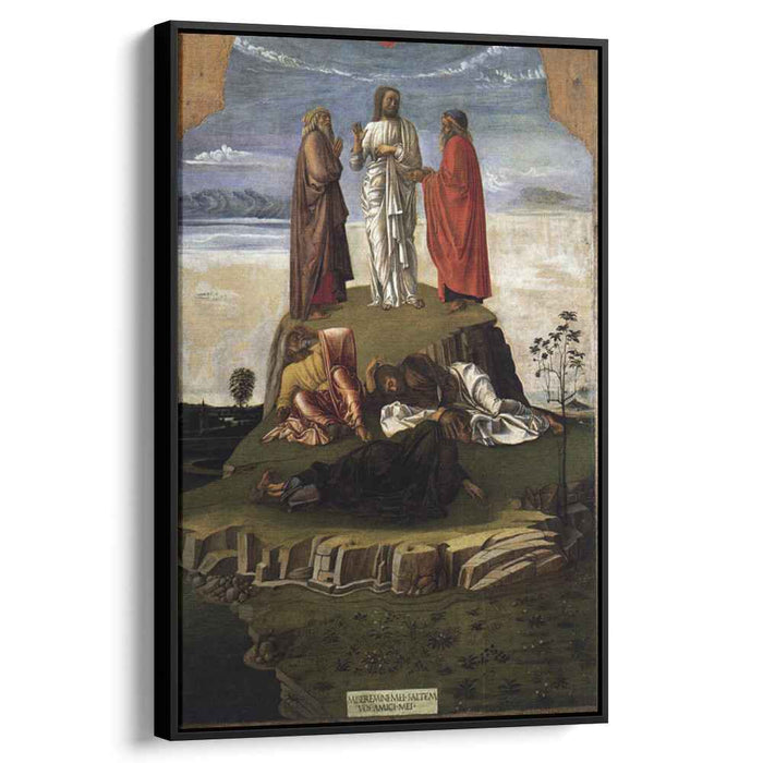 Transfiguration of Christ on Mount Tabor (1455) by Giovanni Bellini