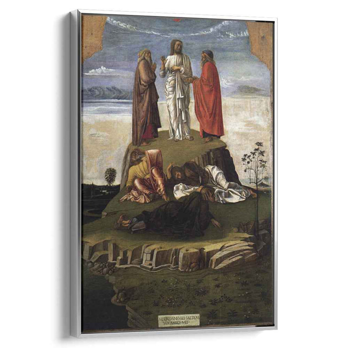 Transfiguration of Christ on Mount Tabor (1455) by Giovanni Bellini