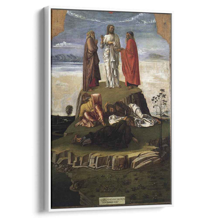 Transfiguration of Christ on Mount Tabor (1455) by Giovanni Bellini