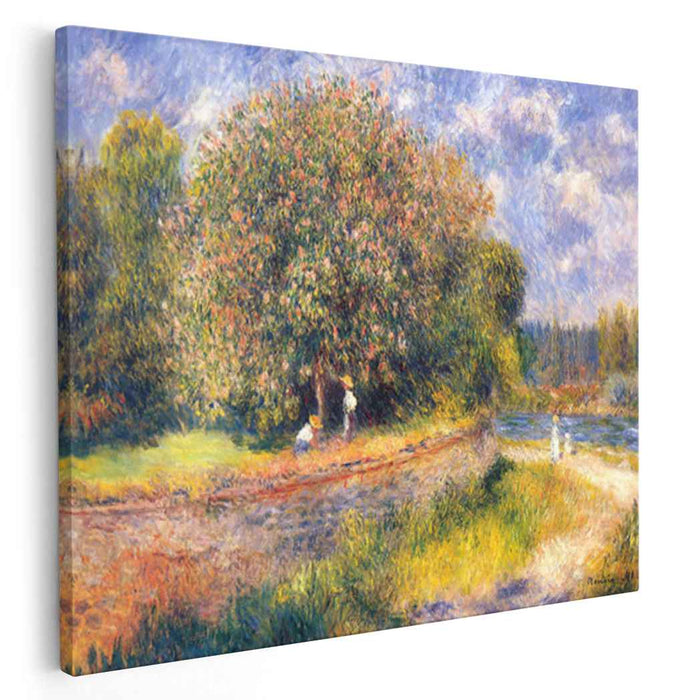Tree Blooming by Pierre-Auguste Renoir
