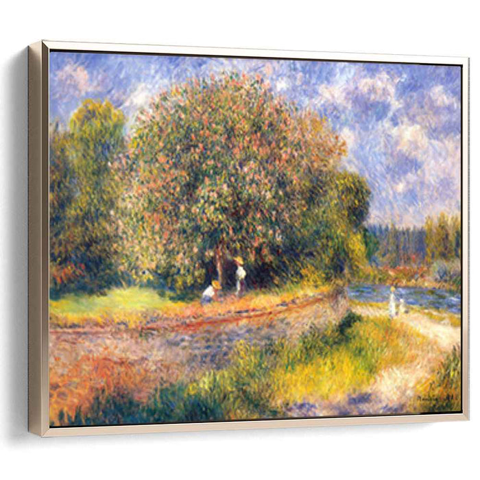 Tree Blooming by Pierre-Auguste Renoir