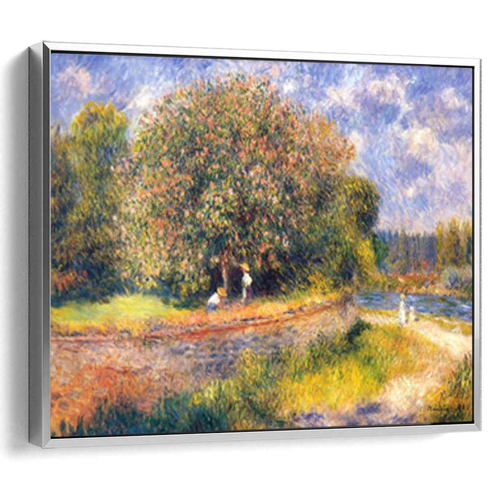 Tree Blooming by Pierre-Auguste Renoir