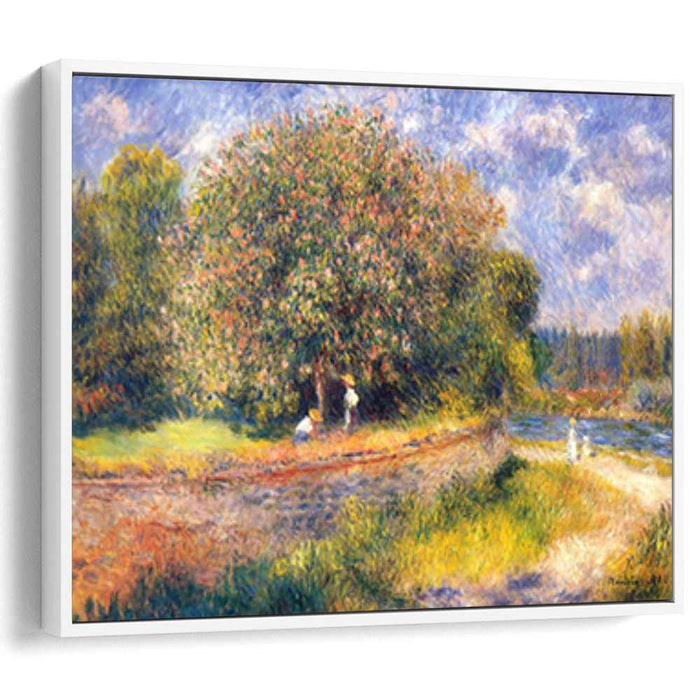 Tree Blooming by Pierre-Auguste Renoir