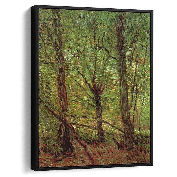 Trees and Undergrowth (1887) by Vincent van Gogh