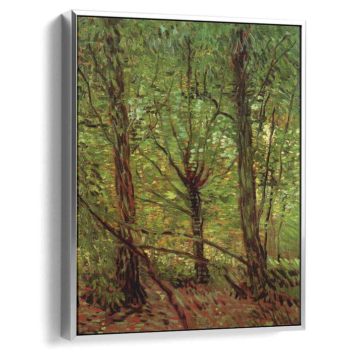 Trees and Undergrowth (1887) by Vincent van Gogh