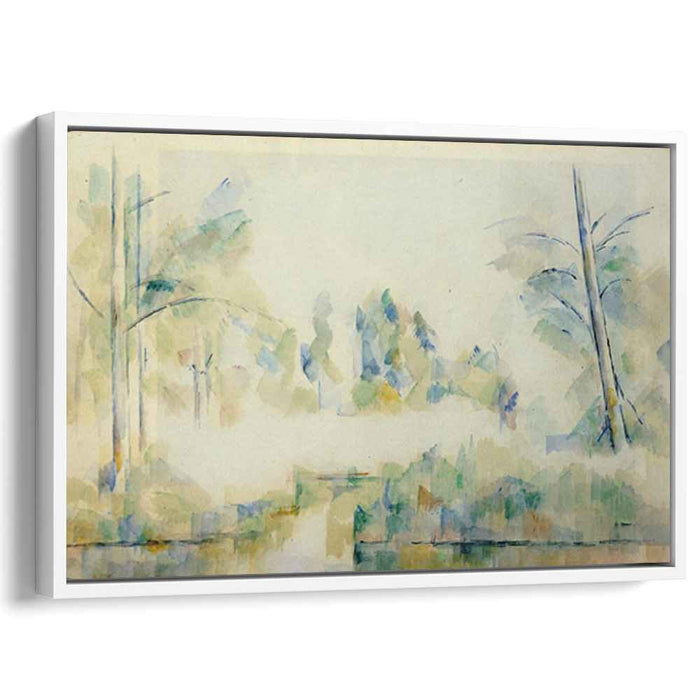 Trees by the Water (1900) by Paul Cezanne