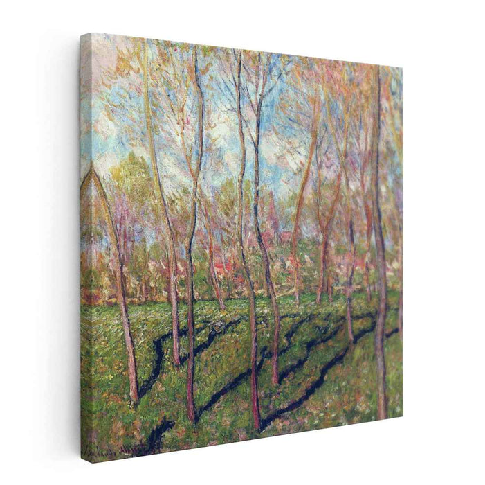 Trees in Winter, View of Bennecourt (1887) by Claude Monet