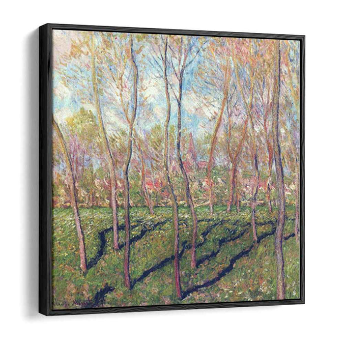 Trees in Winter, View of Bennecourt (1887) by Claude Monet