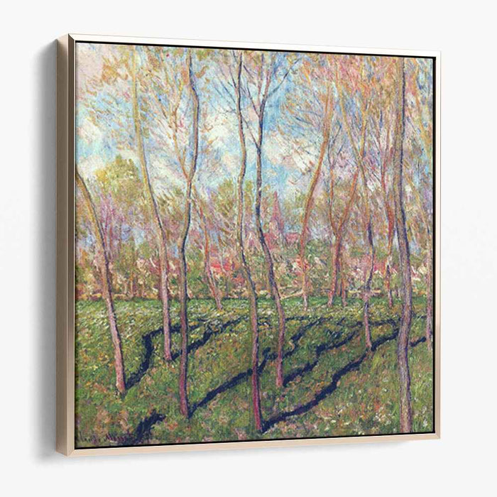 Trees in Winter, View of Bennecourt (1887) by Claude Monet