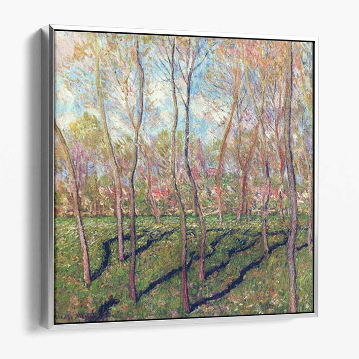 Trees in Winter, View of Bennecourt (1887) by Claude Monet