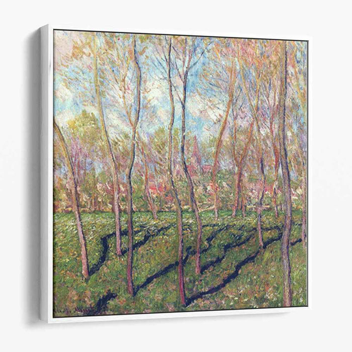 Trees in Winter, View of Bennecourt (1887) by Claude Monet