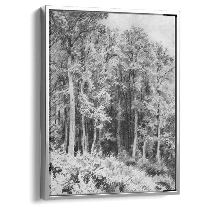 Trees. Kozlovka-Zaseka (1873) by Ivan Shishkin