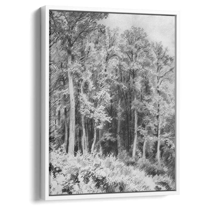 Trees. Kozlovka-Zaseka (1873) by Ivan Shishkin