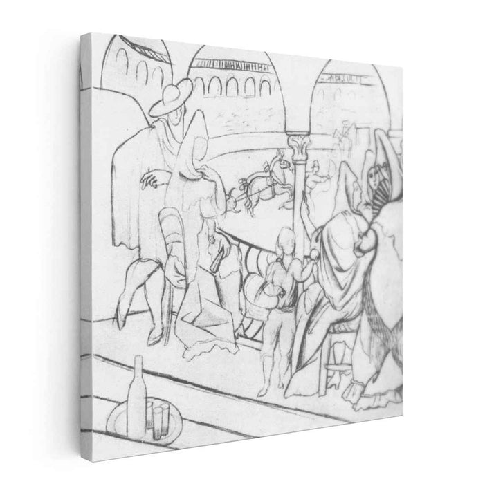 Tricorne (study) (1919) by Pablo Picasso