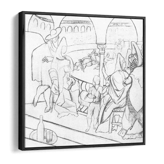 Tricorne (study) (1919) by Pablo Picasso