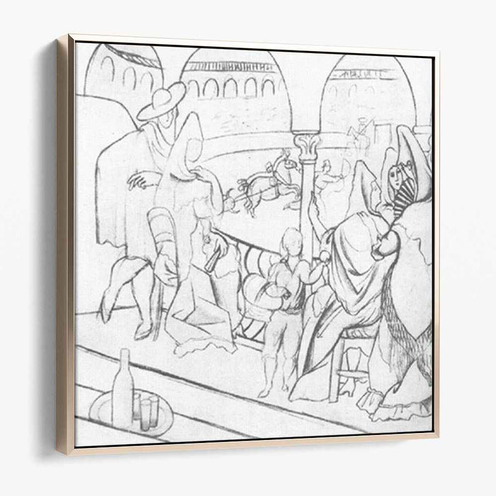 Tricorne (study) (1919) by Pablo Picasso