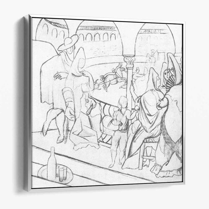 Tricorne (study) (1919) by Pablo Picasso