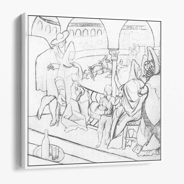 Tricorne (study) (1919) by Pablo Picasso