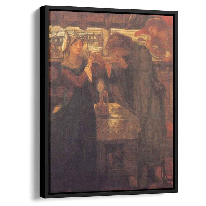 Tristram and Isolde Drinking the Love Potion (1867) by Dante Gabriel Rossetti