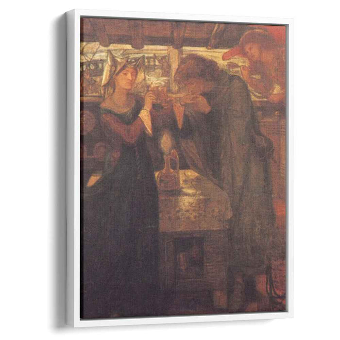 Tristram and Isolde Drinking the Love Potion (1867) by Dante Gabriel Rossetti