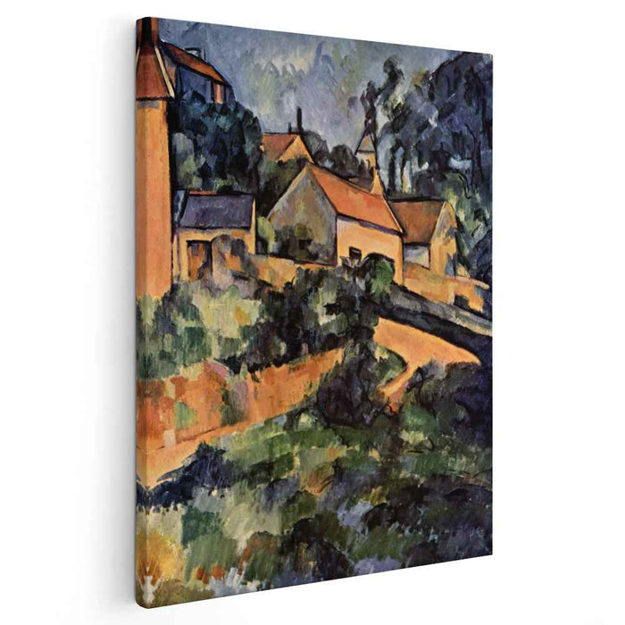 Turning Road at Montgeroult (1899) by Paul Cezanne