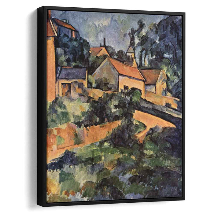 Turning Road at Montgeroult (1899) by Paul Cezanne