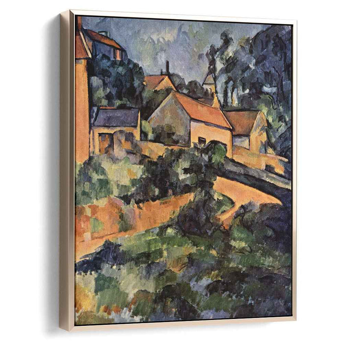 Turning Road at Montgeroult (1899) by Paul Cezanne