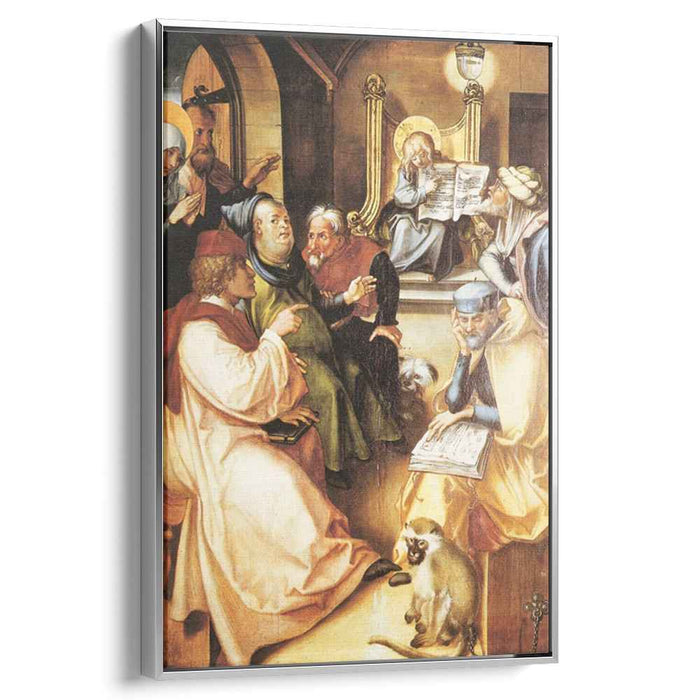 Twelve year old Jesus in the Temple (1497) by Albrecht Durer