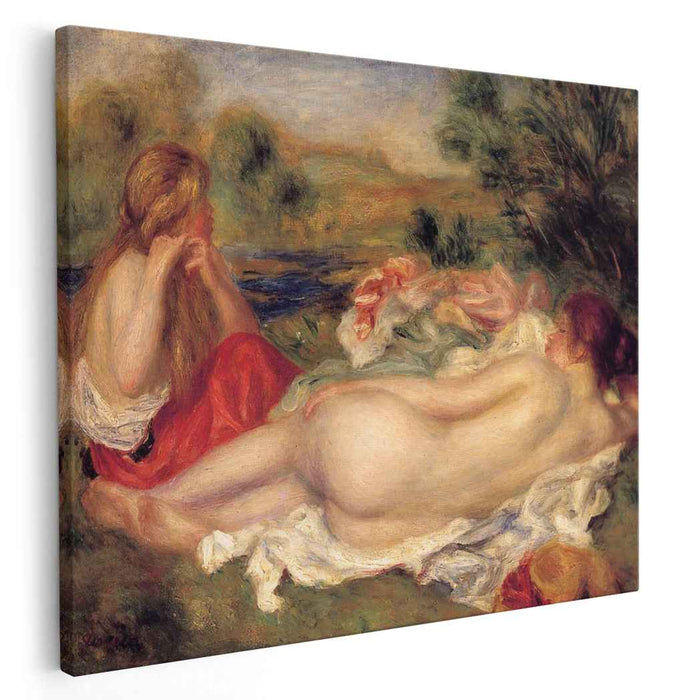 Two Bathers (1896) by Pierre-Auguste Renoir