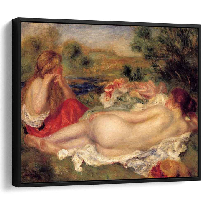 Two Bathers (1896) by Pierre-Auguste Renoir