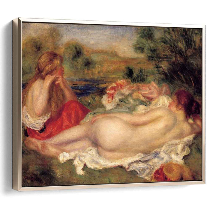 Two Bathers (1896) by Pierre-Auguste Renoir