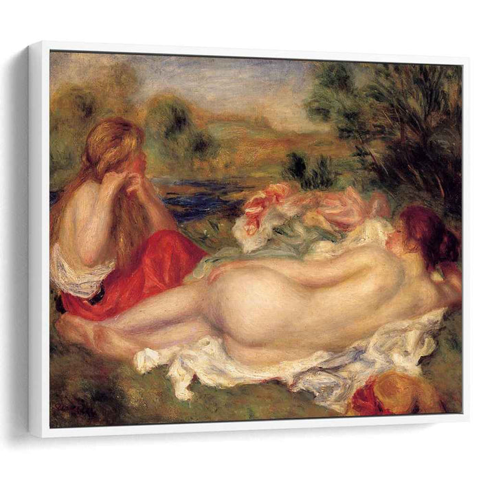 Two Bathers (1896) by Pierre-Auguste Renoir