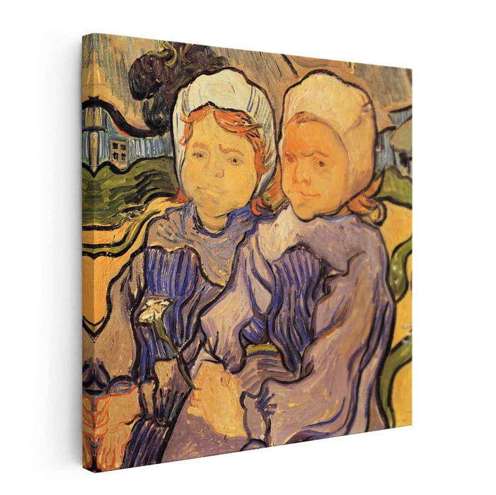Two Children (1890) by Vincent van Gogh