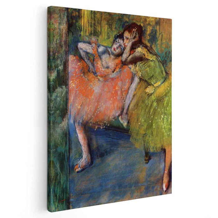 Two Dancers in the Foyer (1901) by Edgar Degas