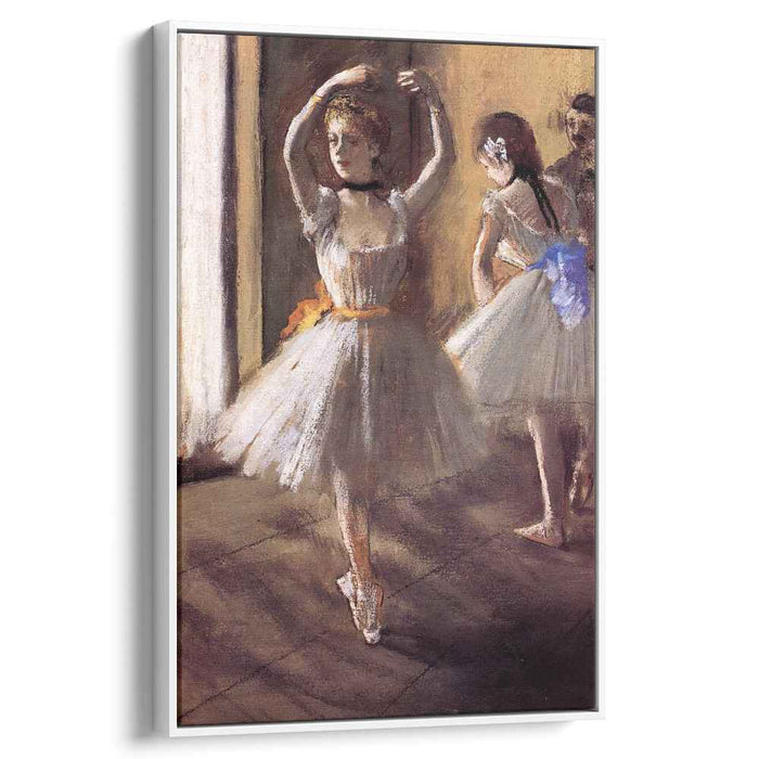 Two Dancers in the Studio (Dance School) (1875) by Edgar Degas