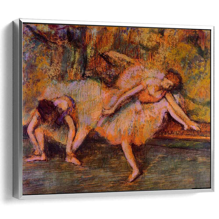 Two Dancers on a Bench (1905) by Edgar Degas