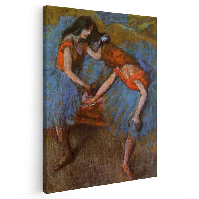 Two Dancers with Yellow Corsages (1902) by Edgar Degas