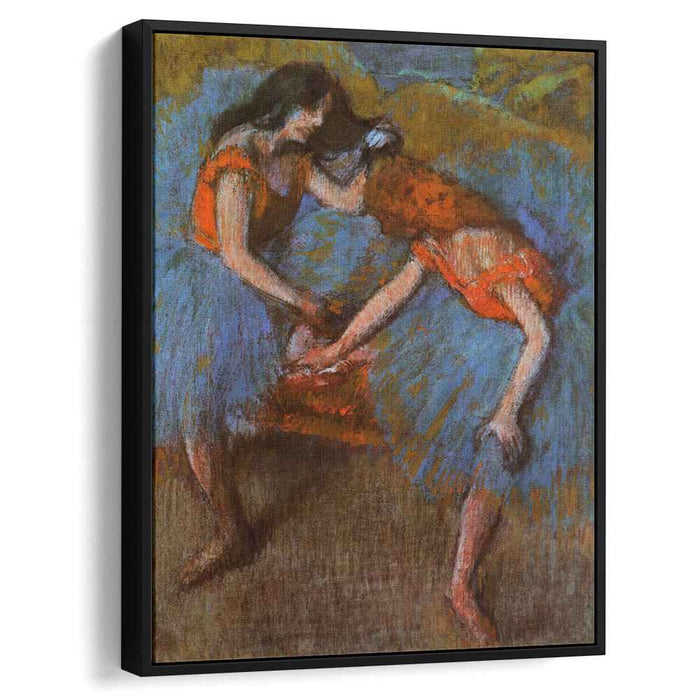 Two Dancers with Yellow Corsages (1902) by Edgar Degas