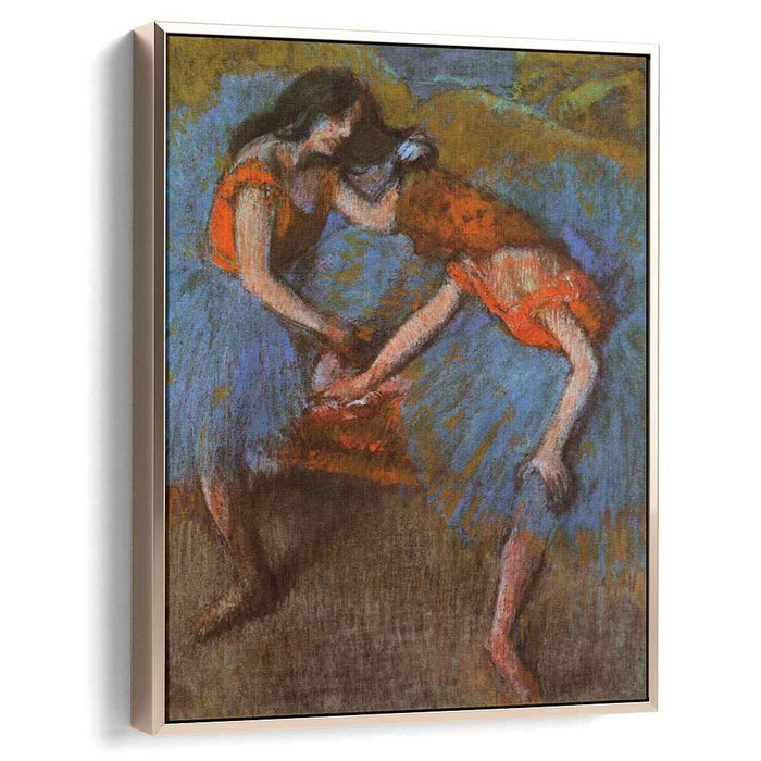 Two Dancers with Yellow Corsages (1902) by Edgar Degas