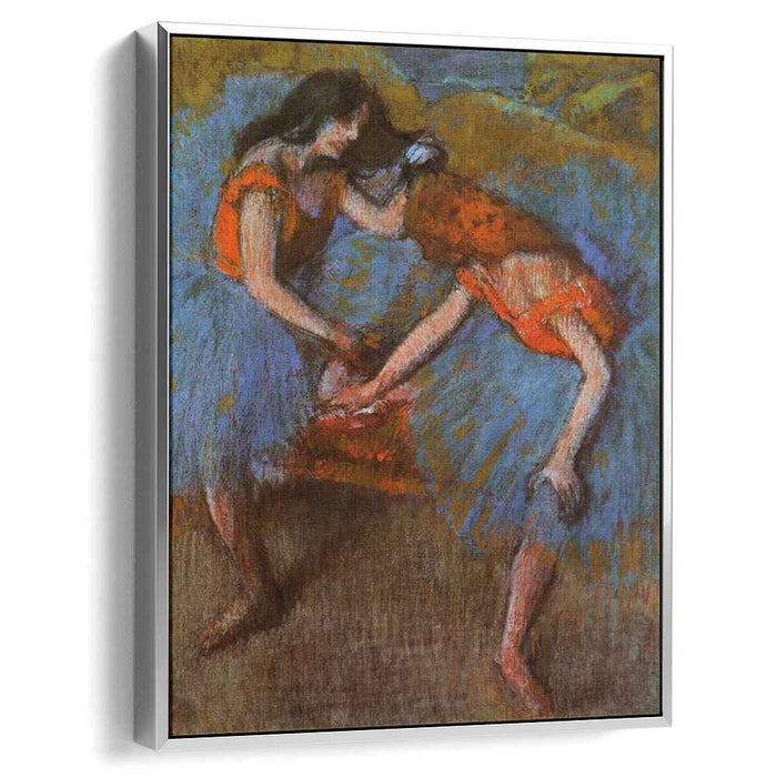 Two Dancers with Yellow Corsages (1902) by Edgar Degas