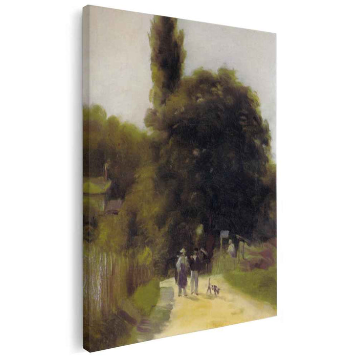 Two Figures in a Landscape (1866) by Pierre-Auguste Renoir